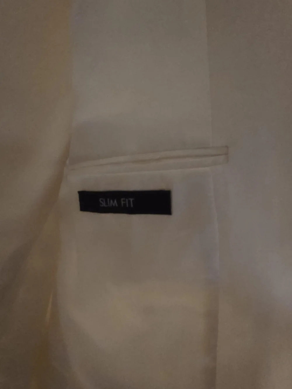 PAIGE Cream Men's Single-Breasted Blazer